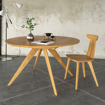 Copeland Catalina Cherry Round Extension Table