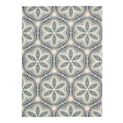 Nourison Home and Garden Aruba Seafoam Indoor/Outdoor Area Rug - Outdoor Rugs
