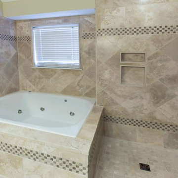 Tub and shower/after/