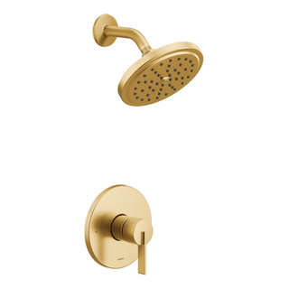 Fontana Balsamo Gold In-Wall Thermostatic Mixer Bathroom Shower