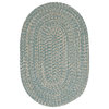 Tremont Rug, Teal, 14"x17" Swatch Sample