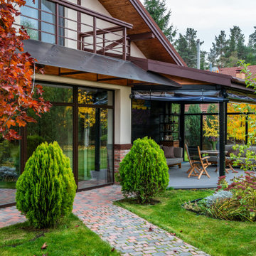 Contemporary Patio Cover