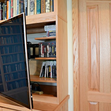 A Book Lover's Dream Living Room
