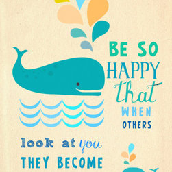 Be So Happy Art Print by Elisandra - Prints And Posters
