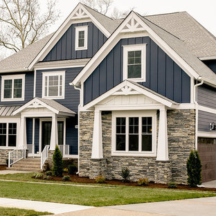 75 Beautiful Blue Exterior Home Pictures & Ideas | Houzz