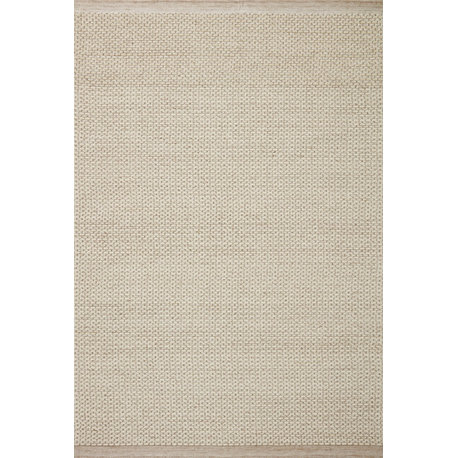 Ed Ellen Degeneres Crafted Toulouse Taupe / Natural 2'-3" x 3'-9" Rug