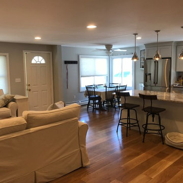 1st Floor Remodel in Niantic: Kitchen, Living Room, Bathroom