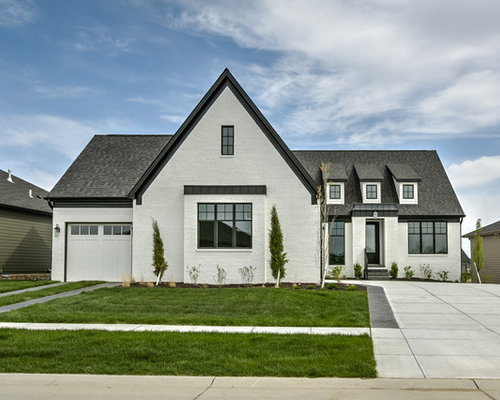 Ideas para fachadas | Diseños de fachadas de estilo de casa de campo