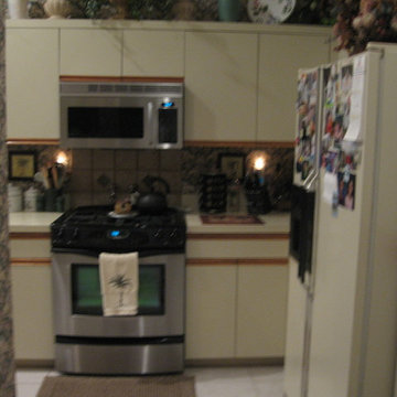 Congested kitchen