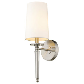 Z-Lite 810-1S Avery 19" Tall Wall Sconce - Brushed Nickel