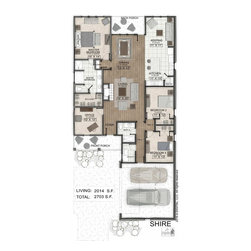 Shire Floor plan - Products
