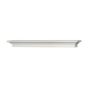 Darlington Wood Mantel Shelf, Unfinished, 8.5"x72"