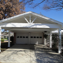 add a carport  for trucks:)
