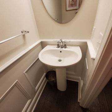 Wainscoting and shadow boxes