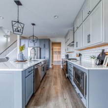 Blue Kitchens