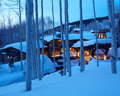 Modern Mountain Chalet - Exteriors