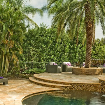 Modern Mediteranean Outdoor Space