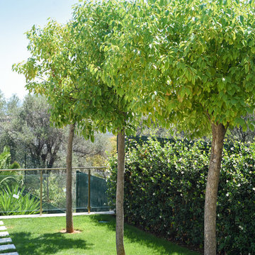 Piscine et jardin dans le sud de la France