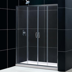 DreamLine Visions 56" - 60" Sliding Shower Door SHDR-1160726 - Shower Doors