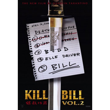 Kill Bill Vol 2 Print