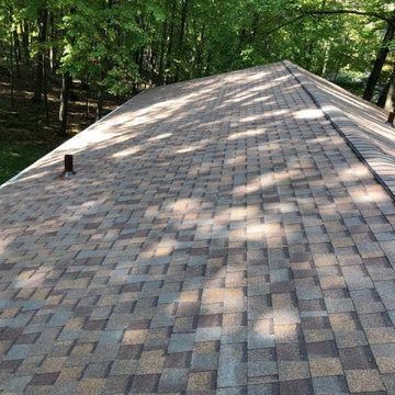 CertainTeed Landmark Pro shingles installed in Heather Blend