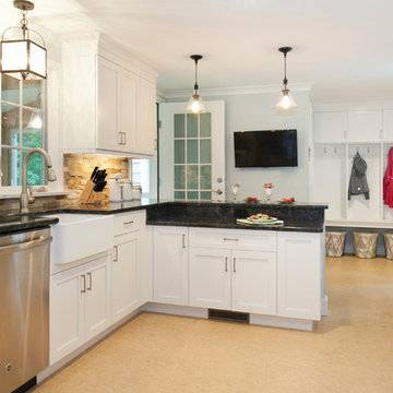 Contemporary/Transitional Kitchen in White