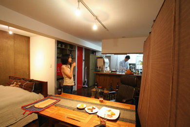 Design ideas for an asian dining room in Osaka.