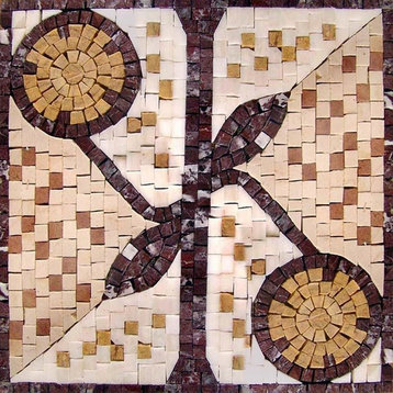 Balance Abstract Art-Tile Mosaic Patterns, 12"x12"