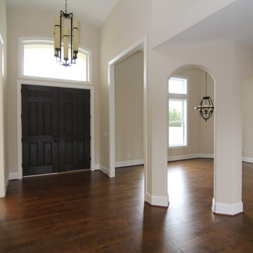Barrel Vaulted Foyer with Tall Ceilings