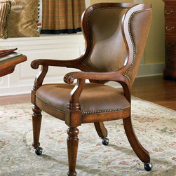 Leather Wingback Chair - Dining Chairs