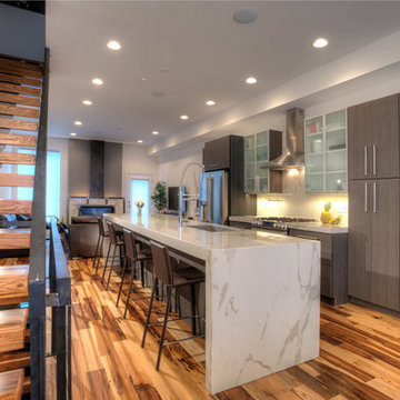 Laminam by Crossville in a Contemporary City Townhouse