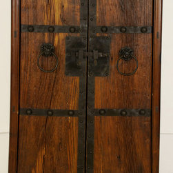 Antique Asian Cabinet with New Doors made from Old Wood - Products