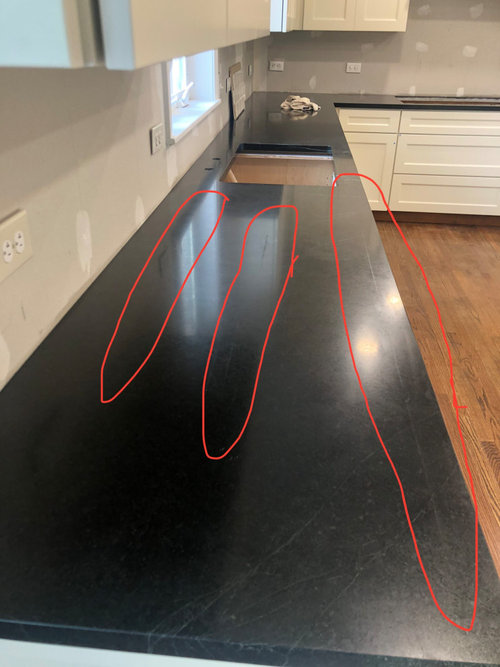 Soapstone installed todayHELP!