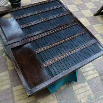 Folding Clocking-in time card holder