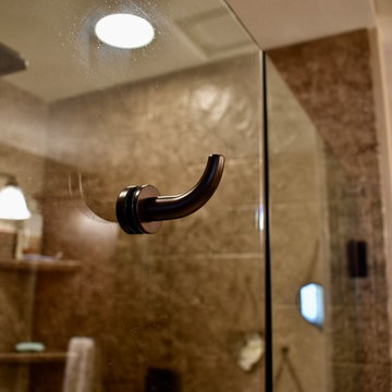 Spacious Acrylic Shower | Full Bathroom Remodel