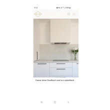 Kitchen splashback