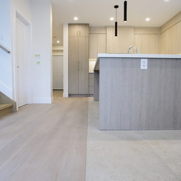 Open Kitchen Approach with Island and Pendants | Scarborough
