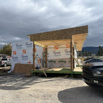 Commercial Framing & Exterior Build-Out in Kelowna