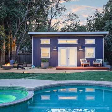Backyard art studio