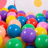 Kids Pop-Up Six-Sided Ball Pit Tent With 200 Colorful Balls By Hey! Play!