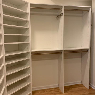 Madison White Walk-in Closet