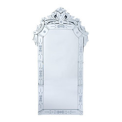Venetian Glass Mirror - Floor Mirrors
