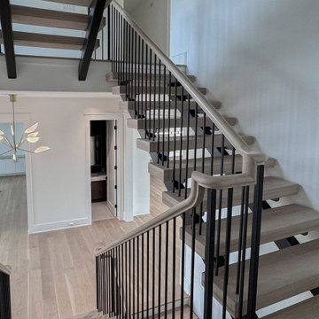 Project #122 | Freestanding Steel & Wood Staircase