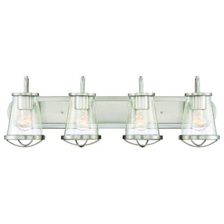 Designers Fountain 87004-SP Darby - Four Light Bath Vanity