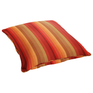 Sunbrella Outdoor Corded Floor Pillow Single, Astoria Sunset