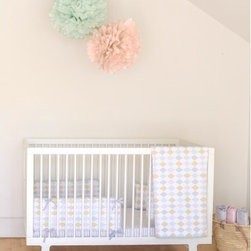 Harlequin Dawn Play Blanket/Quilt - Baby Bedding