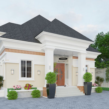 new bungalow with pent floor