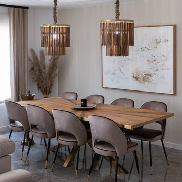 Vivienda contemporánea en Valencia con equilibrio entre calidez, diseño y funcio