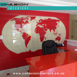 Digital prints - globe of the world - Wall Decor