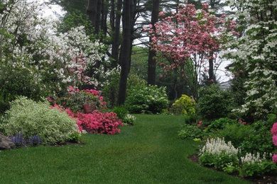 This is an example of a traditional landscaping in New York.